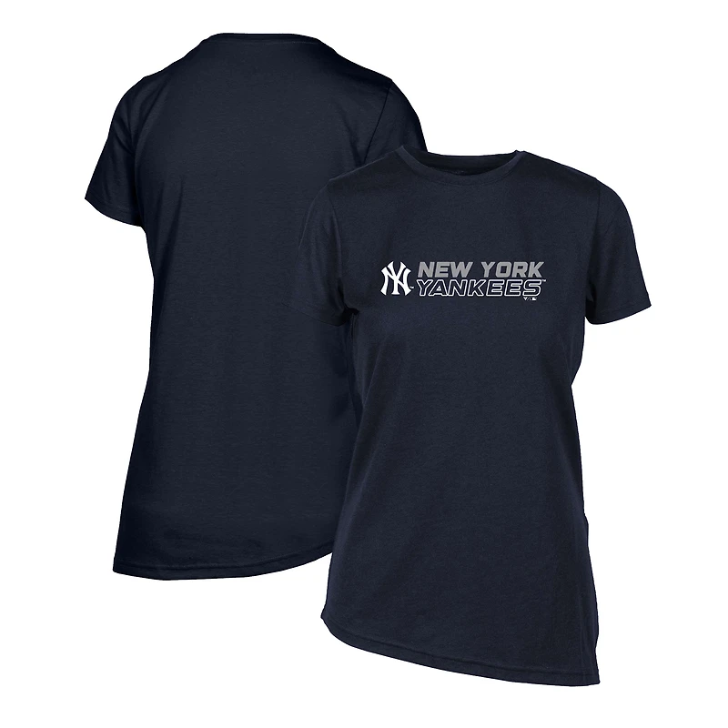 Women's Levelwear  Navy New York Yankees Birch Chase T-Shirt