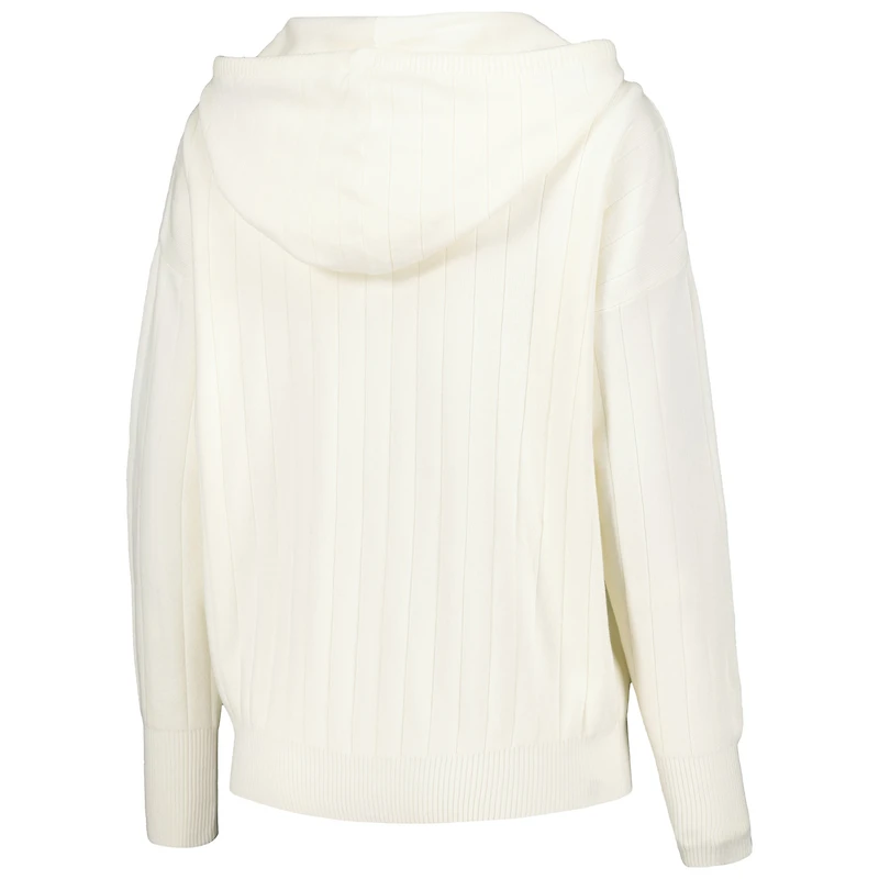 Women's Levelwear White New York Yankees Dream Icon Tab Pullover Hoodie