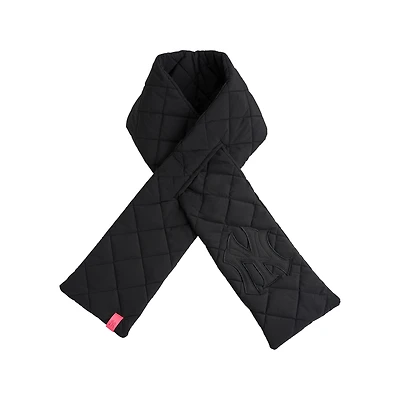 Women's Lusso  Black New York Yankees Ridley Puffer Scarf