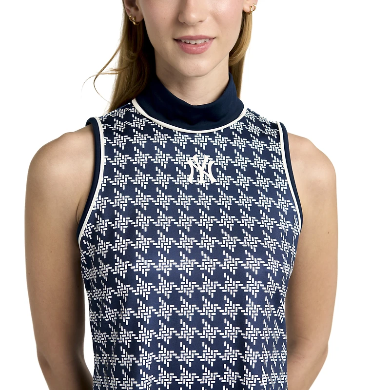 Women's Lusso Navy New York Yankees Cameron Dress