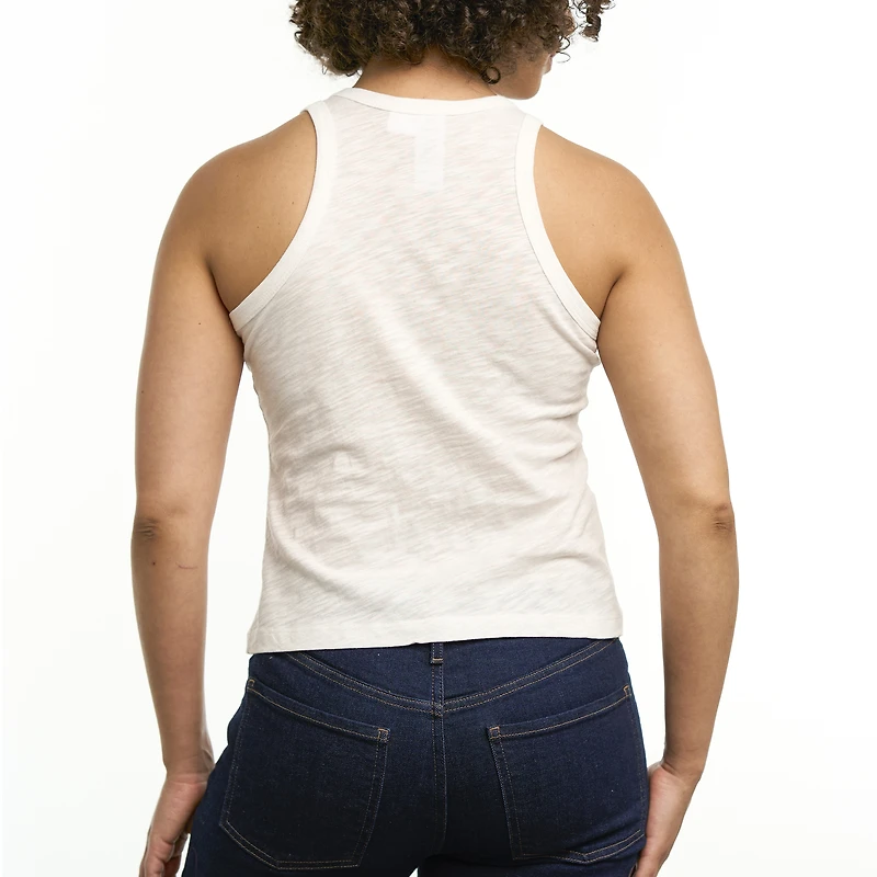 Débardeur Lusso blanc New York Yankees Lourdes pour femme