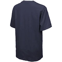 T-shirt surdimensionné pour femme Majestic Threads bleu marine des Yankees de New York