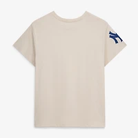 T-shirt rétro Mitchell & Ness Derek Jeter crème New York Yankees Cooperstown pour femmes