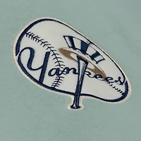 Sweat-shirt Mitchell & Ness vert New York Yankees Yacht Rock pour femme