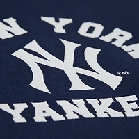 Sweat-shirt ras du cou bleu marine Mitchell & Ness pour femme, collection Cooperstown, New York Yankees