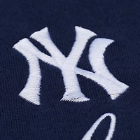 Sweat-shirt Mitchell & Ness bleu marine pour femme, logo des Yankees de New York