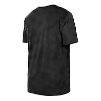 T-shirt oversize Sport Classics Enzyme Wash noir New Era pour femme des Yankees de York