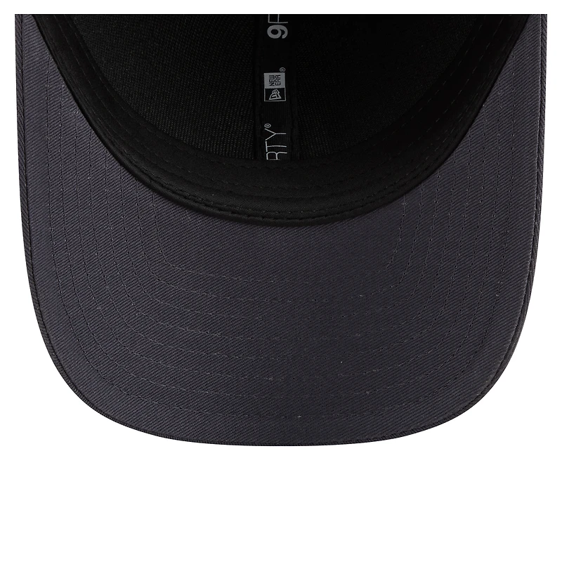 Casquette ajustable New Era 9FORTY M-Crown pour femme, couleur anthracite, New York Yankees, Pearl Rope