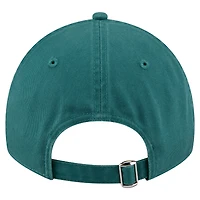 Casquette ajustable New Era 9TWENTY vert foncé pour femme, motif floral des Yankees de New York