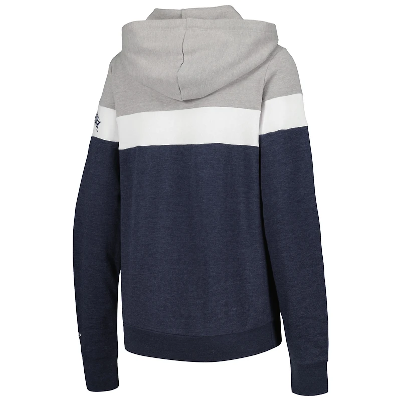 Veste à capuche et fermeture éclair pleine longueur New York Yankees Era pour femme
