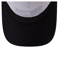 Casquette trucker ajustable New Era pour femme, beige clair/marine, New York Yankees Retro 9FORTY M-Crown A-Frame