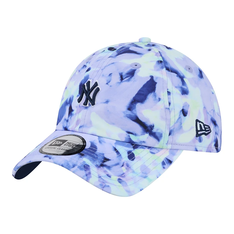 Women's New Era Light Blue New York Yankees Printed 9TWENTY Adjustable Hat
