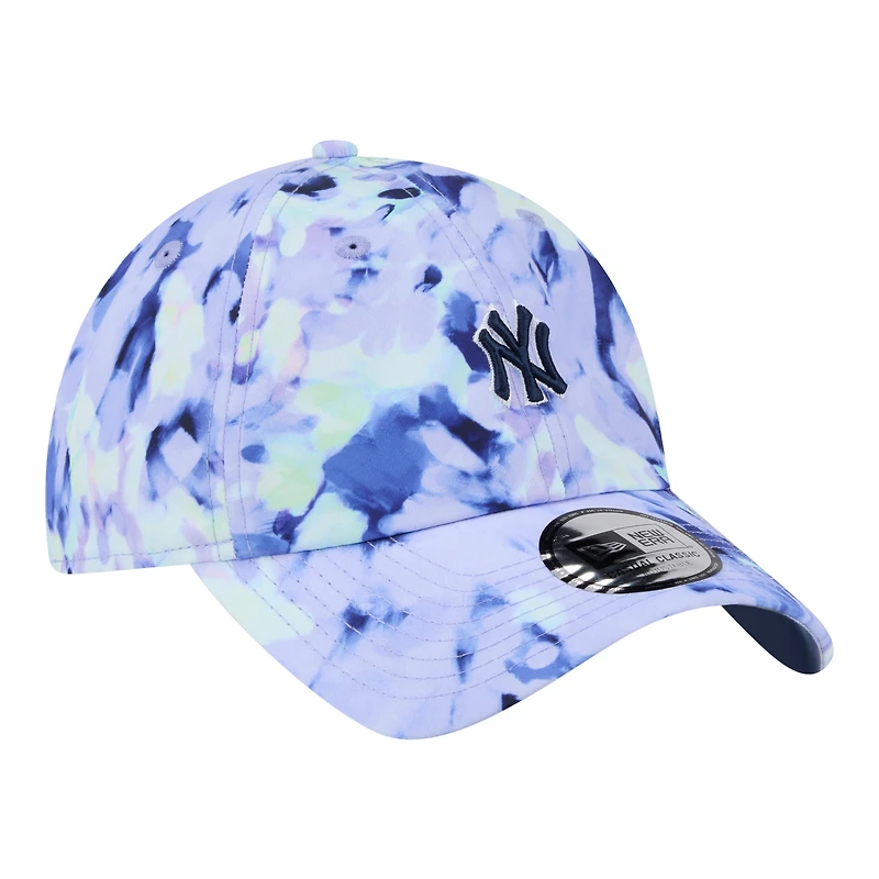 Women's New Era Light Blue New York Yankees Printed 9TWENTY Adjustable Hat