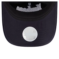 Casquette ajustable New Era 9TWENTY en velours côtelé bleu marine New York Yankees pour femme