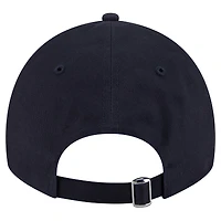 Women's New Era Navy New York Yankees Roses 9TWENTY Adjustable Hat