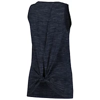 Débardeur New Era bleu marine York Yankees Space-Dye Active pour femme