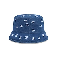 Bob en denim New Era Bob York Yankees pour femme