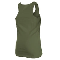 Débardeur New Era Olive pour femme, York Yankees, édition spéciale Journée des forces armées 2026