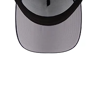 Women's New Era White/Navy New York Yankees Throwback Team Foam Front A-Frame Trucker 9FORTY Adjustable Hat