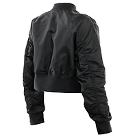 Veste courte noire pour femme New Era x ALPHA INDUSTRIES York Yankees 2025