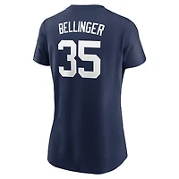 Women's Nike Cody Bellinger Navy New York Yankees Fuse Name & Number T-Shirt
