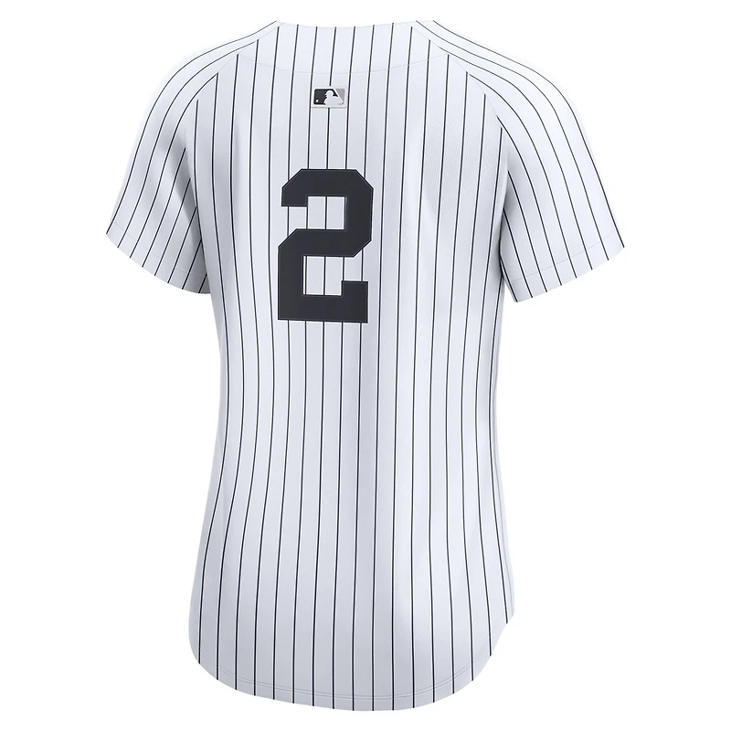 Maillot Nike Derek Jeter blanc pour femme, édition limitée, domicile des Yankees de New York