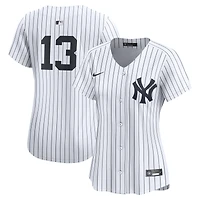 Maillot de joueur Nike Jazz Chisholm Jr. New York Yankees Home Limited pour femme, blanc