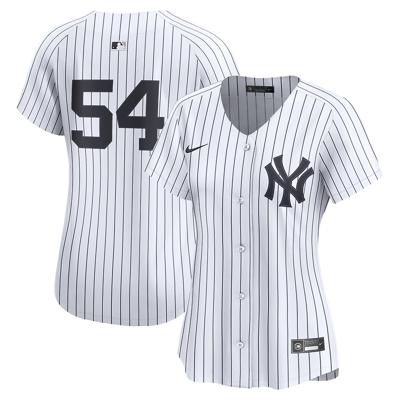 Maillot Nike Max Fried blanc pour femme, édition limitée, domicile des Yankees de New York