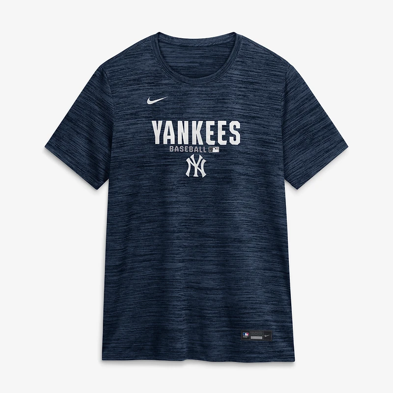 Women's Nike Navy New York Yankees Authentic Collection Velocity Dri-FIT T-Shirt