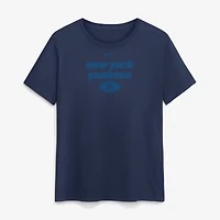 Women's Nike  Navy New York Yankees Globe Logo T-Shirt
