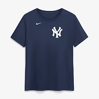 Women's Nike Navy New York Yankees Wordmark T-Shirt
