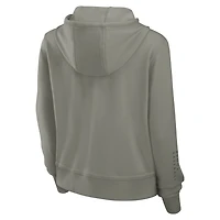 Women's Nike Olive New York Yankees One Tri-Blend Dri-FIT Hoodie