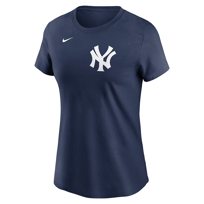 T-shirt Nike Paul Goldschmidt bleu marine New York Yankees Cooperstown Collection Fuse avec nom et numéro pour femme