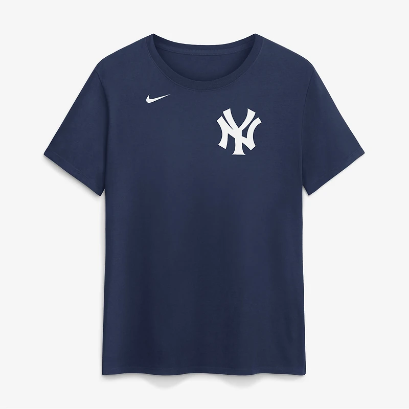 Women's Nike Spencer Jones Navy New York Yankees Home Name & Number T-Shirt