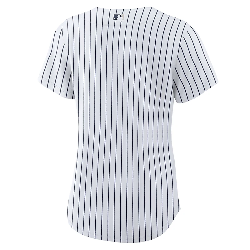 Maillot Nike New York Yankees Home Replica Team pour femme, blanc