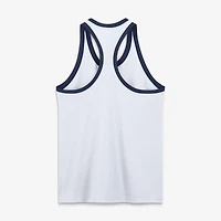 Débardeur dos nageur Nike blanc New York Yankees Tri-Blend Dri-FIT pour femme