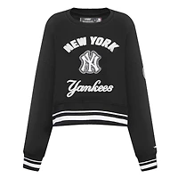 V110751 Yankee BLACK COL RAS DU COU POUR FEMMES AVEC PERLES FLC SWTLADCRW LNYC314760-BLK #7