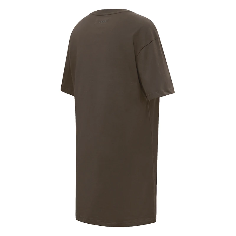 Robe t-shirt neutre Pro Standard marron pour femmes des Yankees de New York