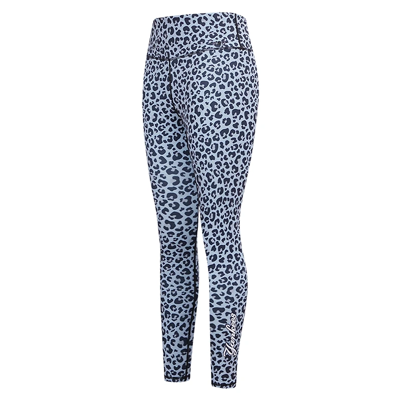 Legging Pro Standard léopard New York Yankees pour femme imprimé sur toute la surface