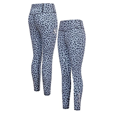 Legging Pro Standard léopard New York Yankees pour femme imprimé sur toute la surface