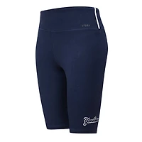 Women's Pro Standard Navy New York Yankees City Scape Bike Shorts