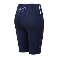 Women's Pro Standard Navy New York Yankees City Scape Bike Shorts