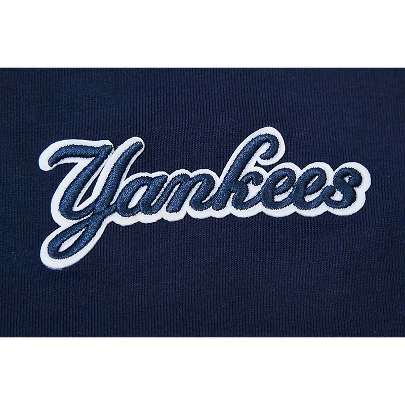 Women's Pro Standard Navy New York Yankees City Scape Bike Shorts