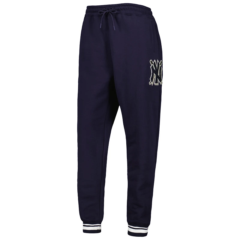 Women's Pro Standard Navy New York Yankees Mash Up Sweatpants