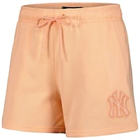 Short en polaire neutre Pro Standard orange pour femmes des New York Yankees