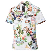 Chemise blanche boutonnée pour femme Reyn Spooner New York Yankees Scenic Camp