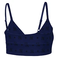 Women's Terez Navy New York Yankees Active Bra