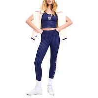 Women's Terez Navy New York Yankees TLC Printed Leggings