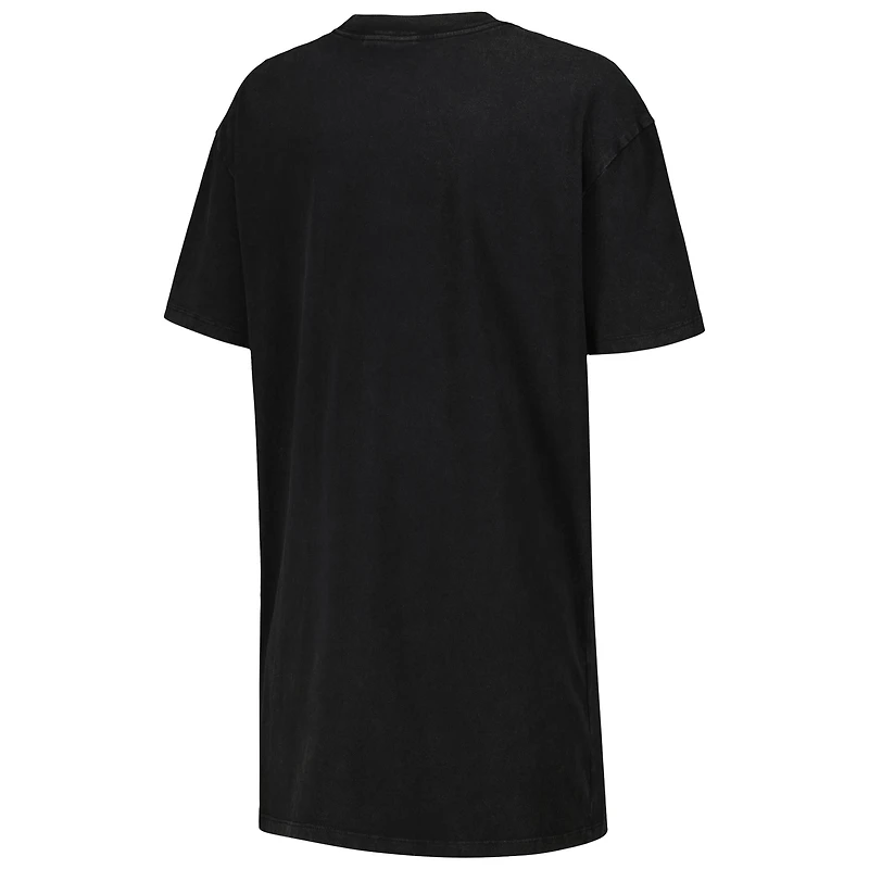 Robe t-shirt noire The Wild Collective New York Yankees pour femme