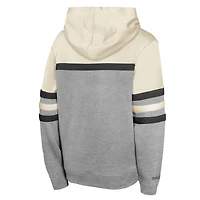 Youth Mitchell & Ness  Cream New York Yankees Head Coach Pullover Hoodie